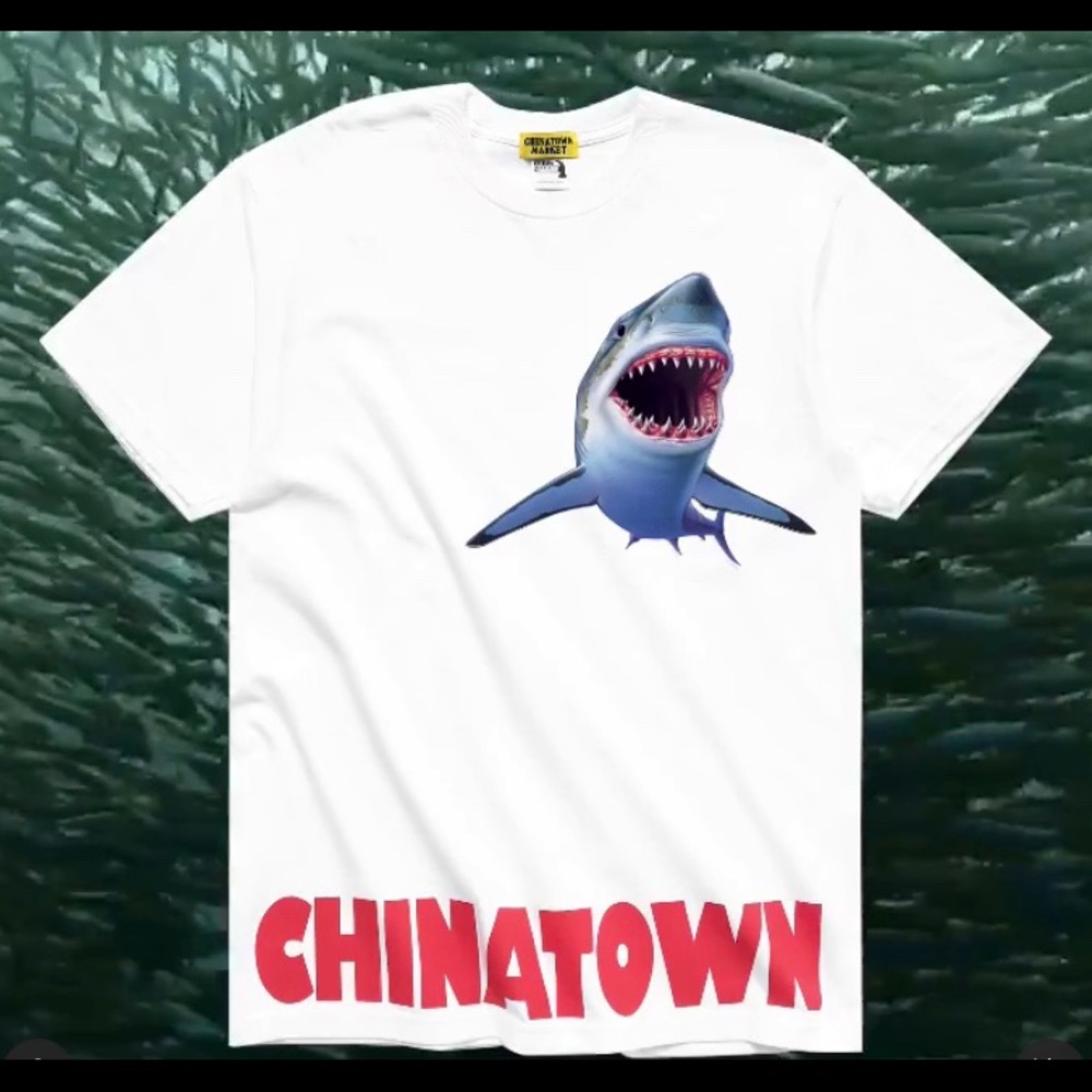 Chinatown Market UV Activated Shark Tshirt